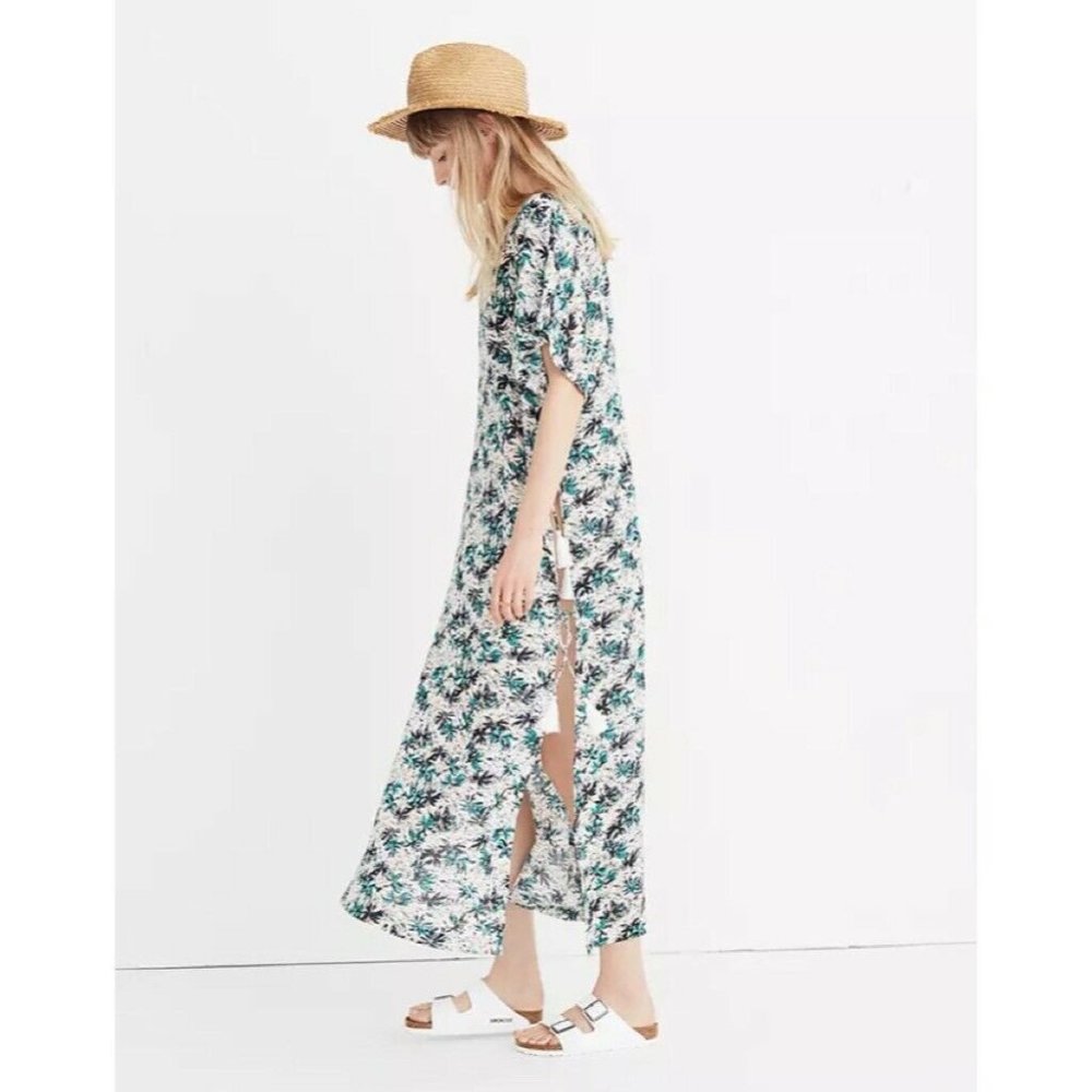 Madewell Womens Gibraltar Swim Cover Up Maxi Dress